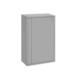 Cassetta UNI45 portello pieno - Dim. 375x200x602H - Acciaio Inox