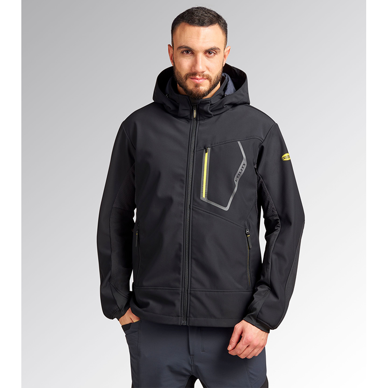 Softshell Giubbotto Uomo Diadora SOFTSHELL CARBON TECH Giacca Da